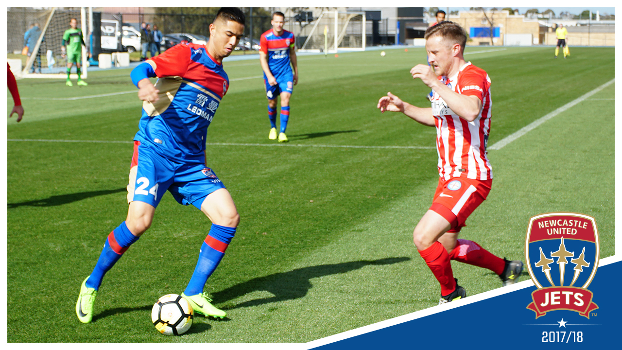 Newcastle Jets defeated Melbourne City 3-1 at CFA Melbourne on Wednesday
