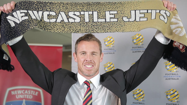 Newly-appointed Newcastle Jets Head Coach Scott Miller.