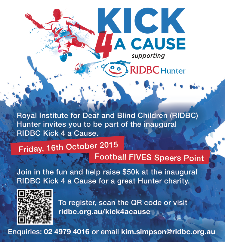 Kick for a cause