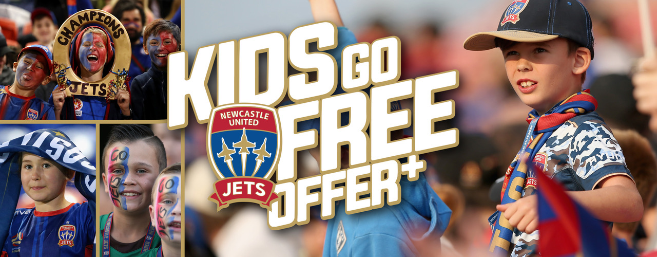 Kids Go Free Offer Newcastle Jets