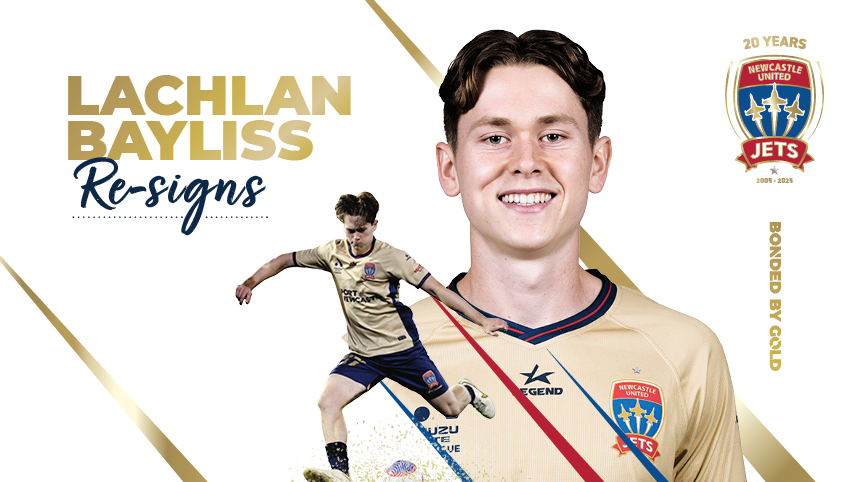 Lachlan Bayliss Re-signs - Newcastle Jets