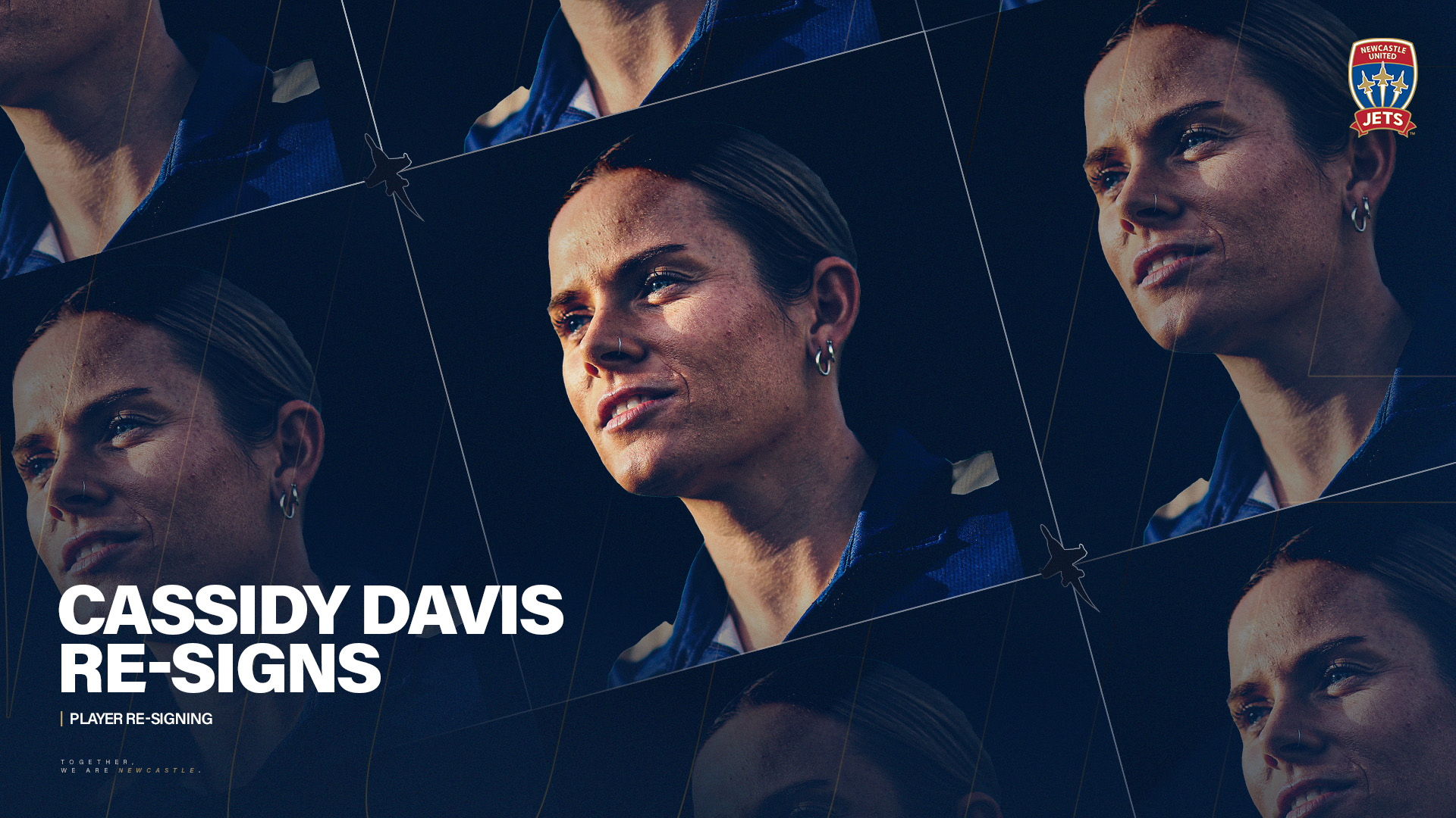 Cassidy Davis signs on for 13th consecutive season - Newcastle Jets