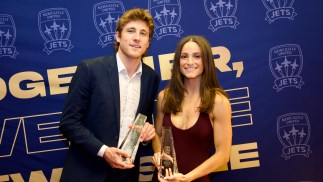Sophie Hoban and Max Burgess headline Newcastle Jets awards night