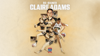 Claire Adams Re-Signs