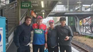 Jets Captain Provides Assist To Knights Fans